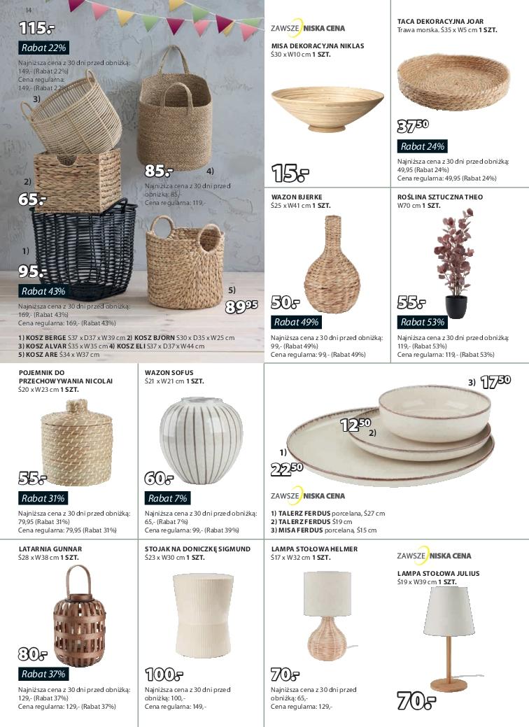 Gazetka promocyjna Jysk str. 14