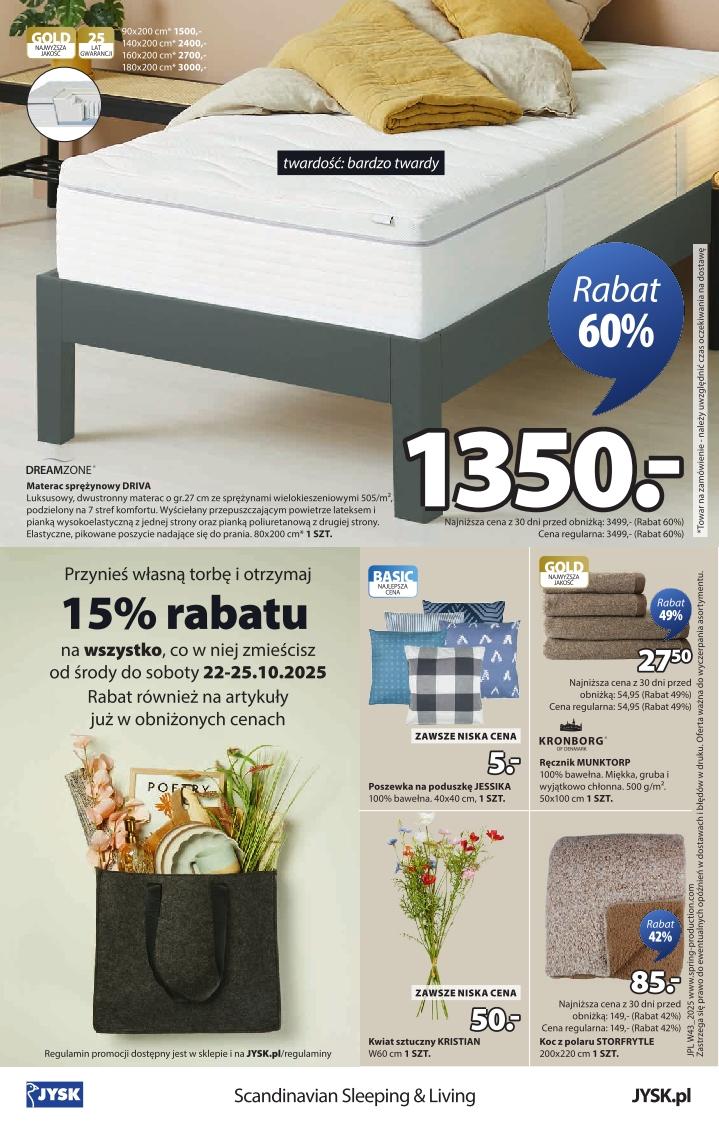 Gazetka promocyjna Jysk str. 16