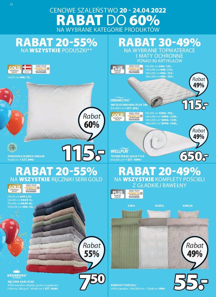 Gazetka promocyjna Jysk str. 22