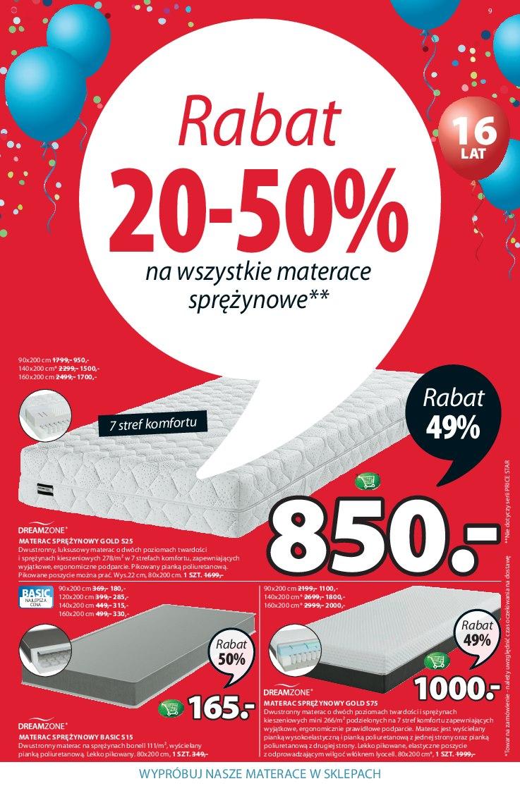 Gazetka promocyjna Jysk str. 9