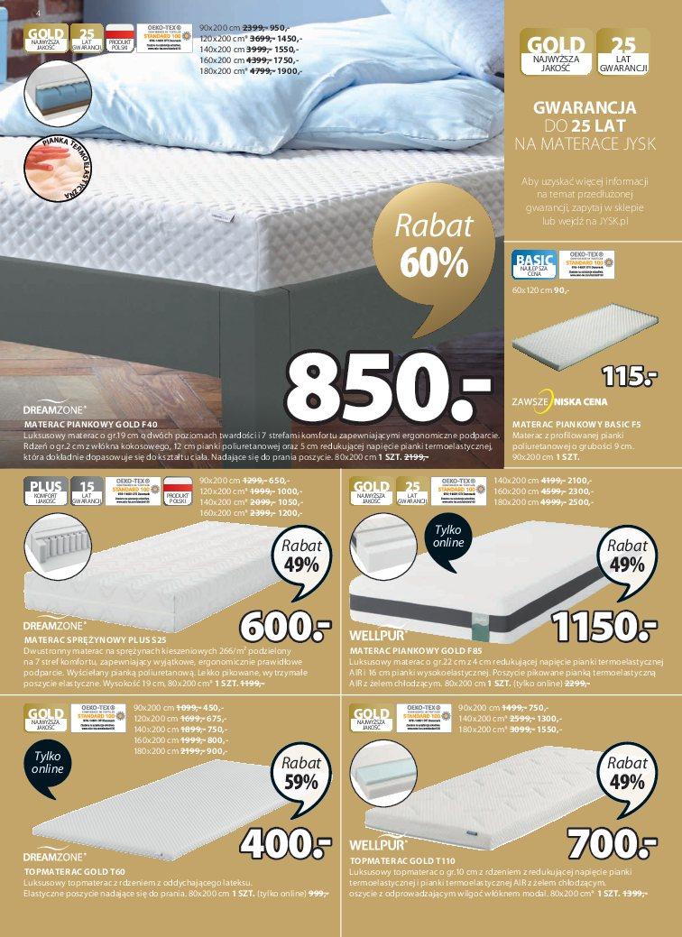 Gazetka promocyjna Jysk str. 4