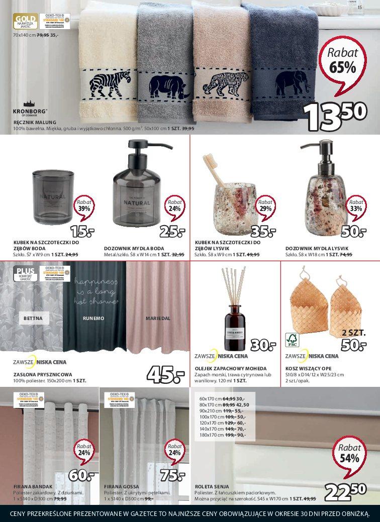 Gazetka promocyjna Jysk str. 15