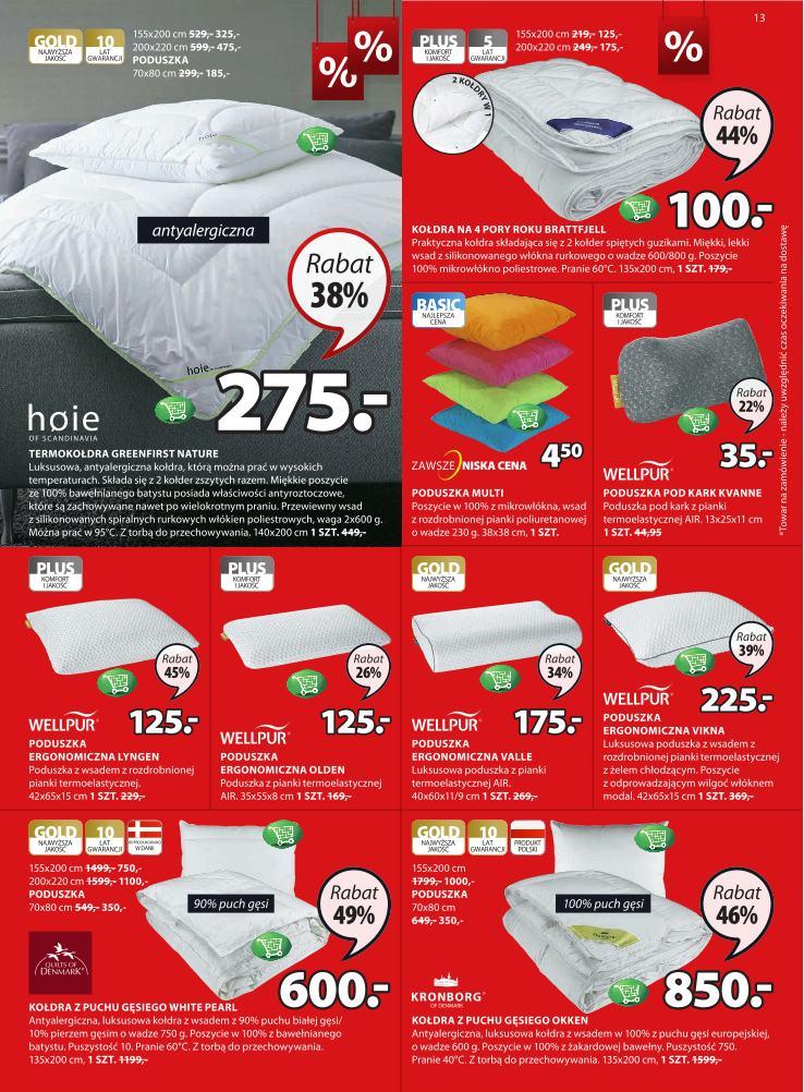 Gazetka promocyjna Jysk str. 13