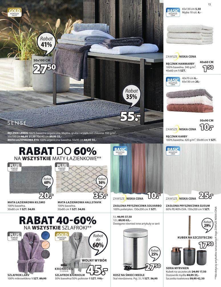 Gazetka promocyjna Jysk str. 13