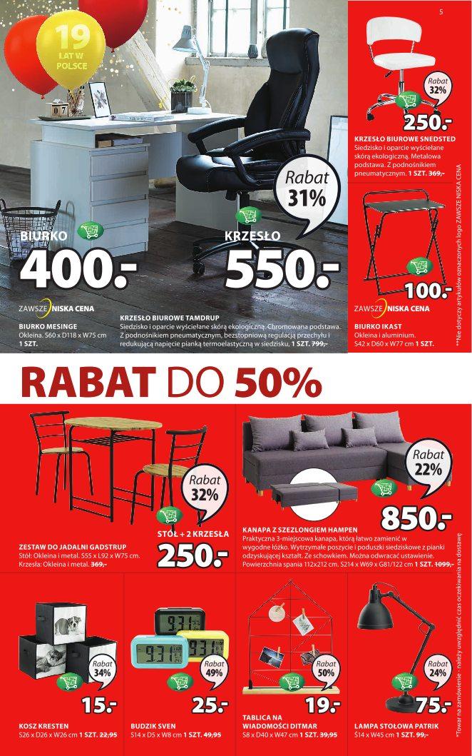 Gazetka promocyjna Jysk str. 5