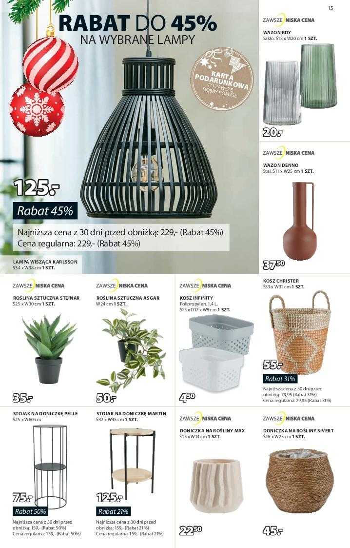 Gazetka promocyjna Jysk str. 15