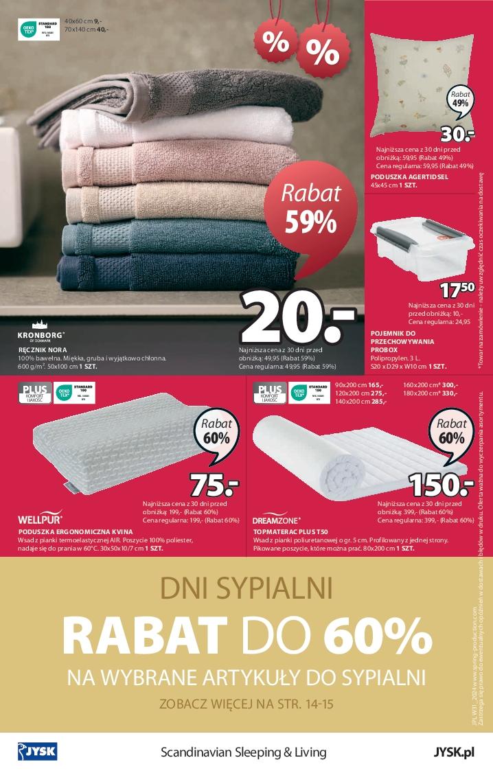 Gazetka promocyjna Jysk str. 16