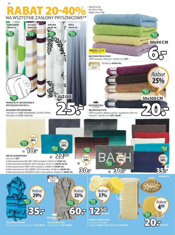 Gazetka promocyjna Jysk str. 28