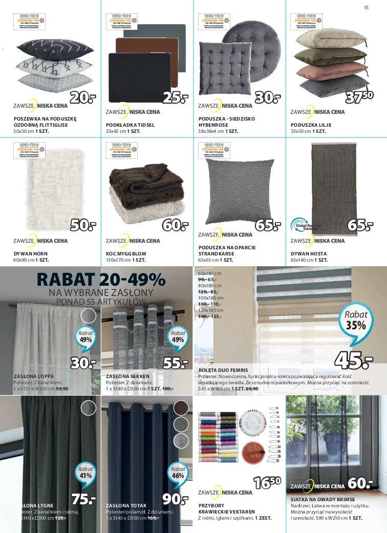 Gazetka promocyjna Jysk str. 15