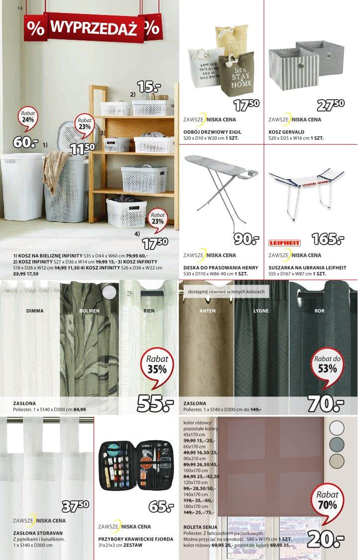 Gazetka promocyjna Jysk str. 14