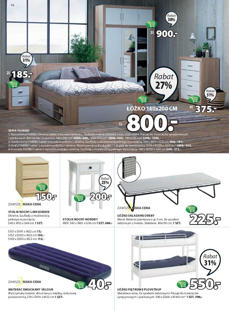 Gazetka promocyjna Jysk str. 16