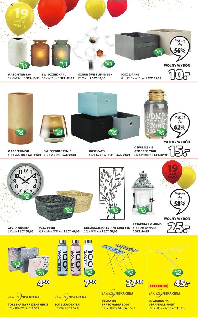 Gazetka promocyjna Jysk str. 22