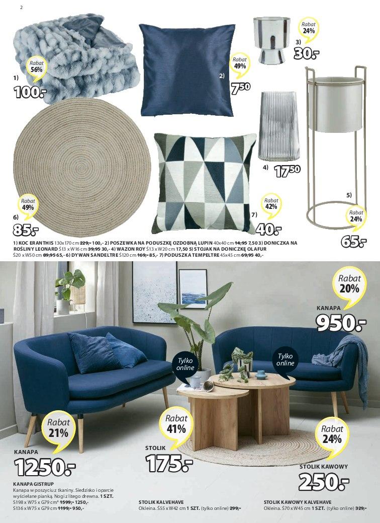 Gazetka promocyjna Jysk str. 2