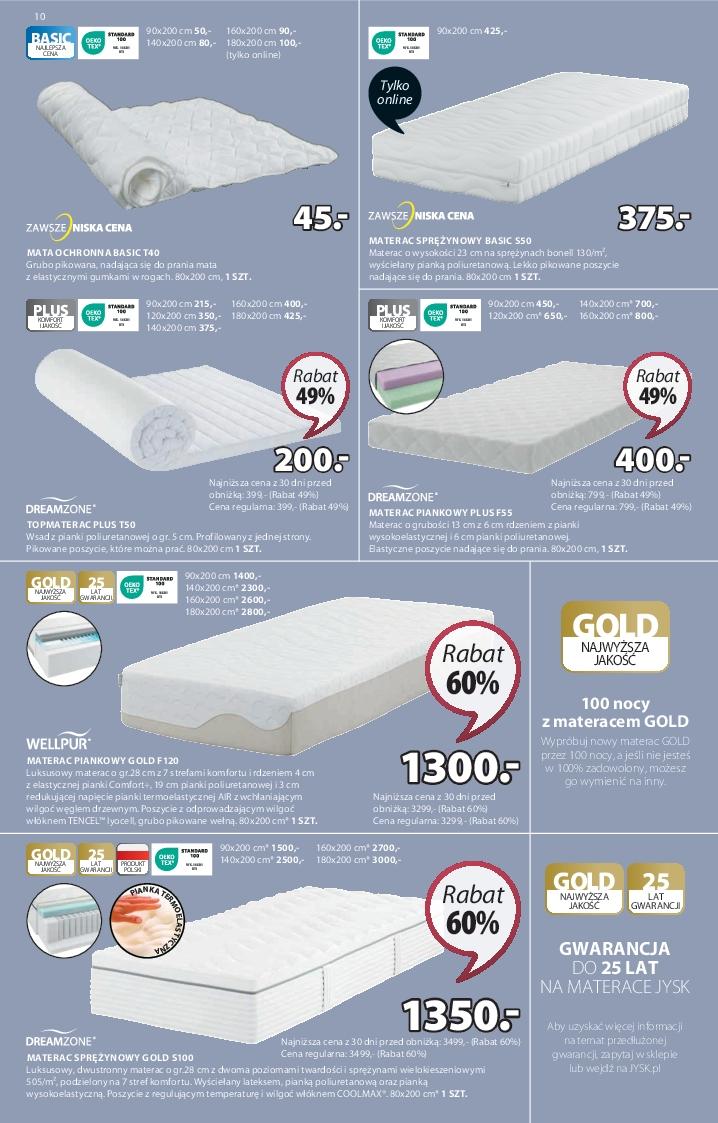 Gazetka promocyjna Jysk str. 10