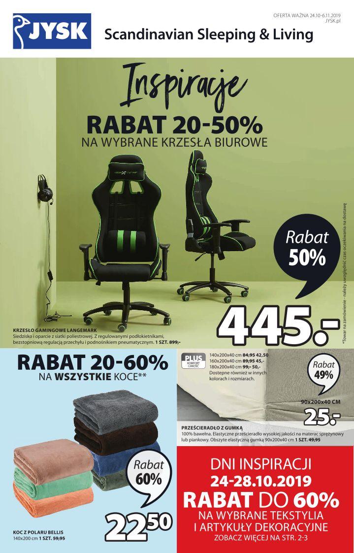 Gazetka promocyjna Jysk str. 1