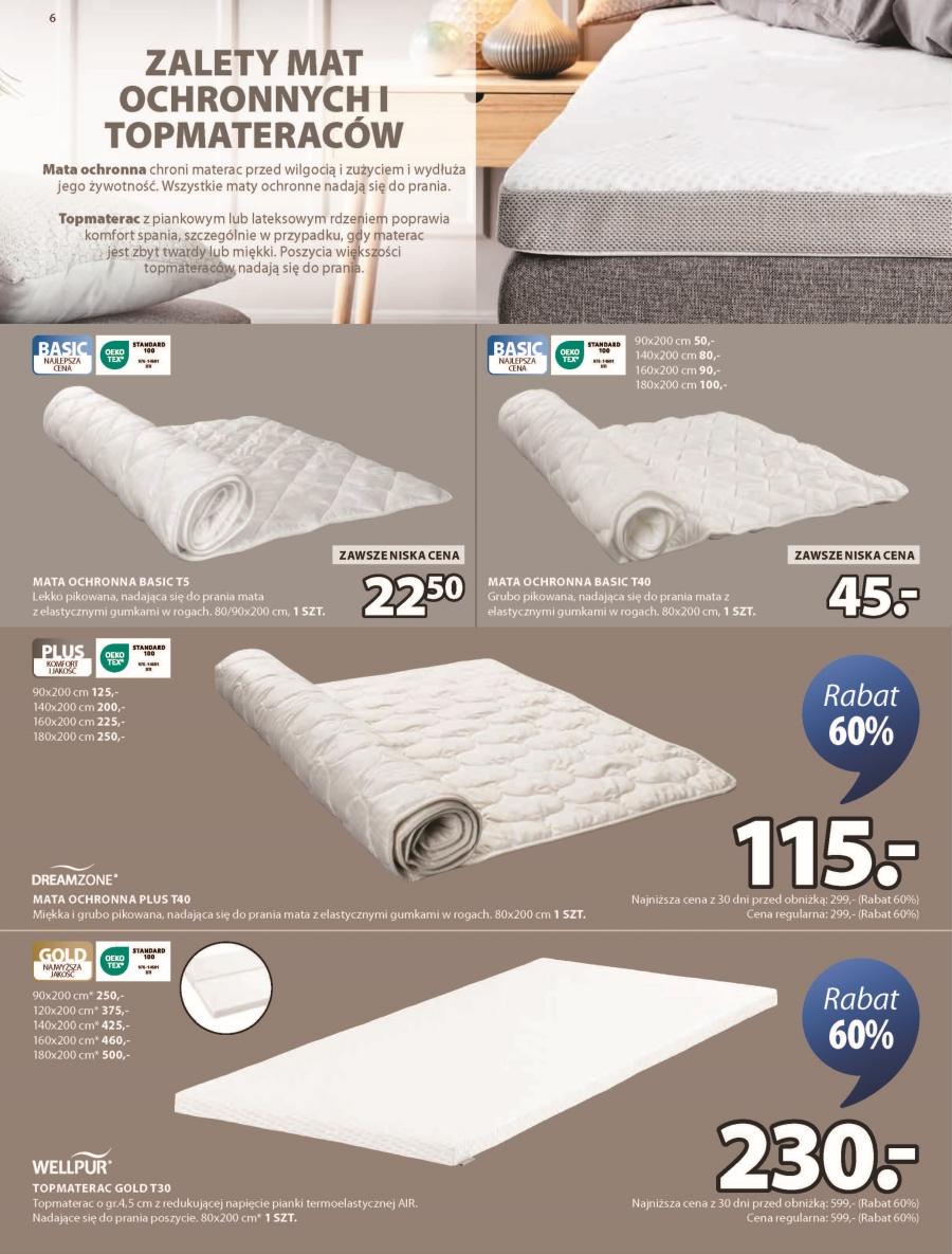 Gazetka promocyjna Jysk str. 6