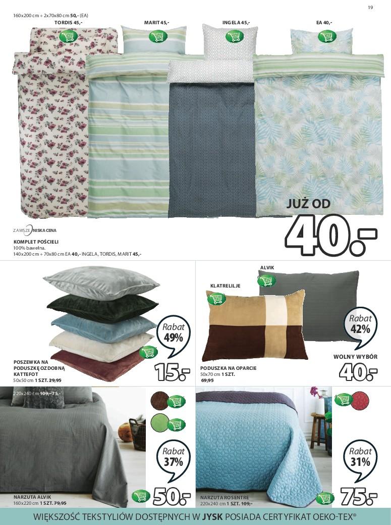 Gazetka promocyjna Jysk str. 19