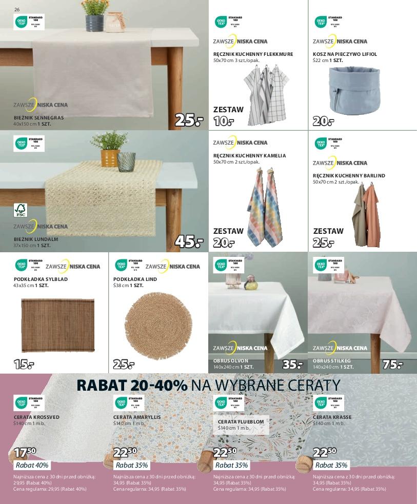 Gazetka promocyjna Jysk str. 26