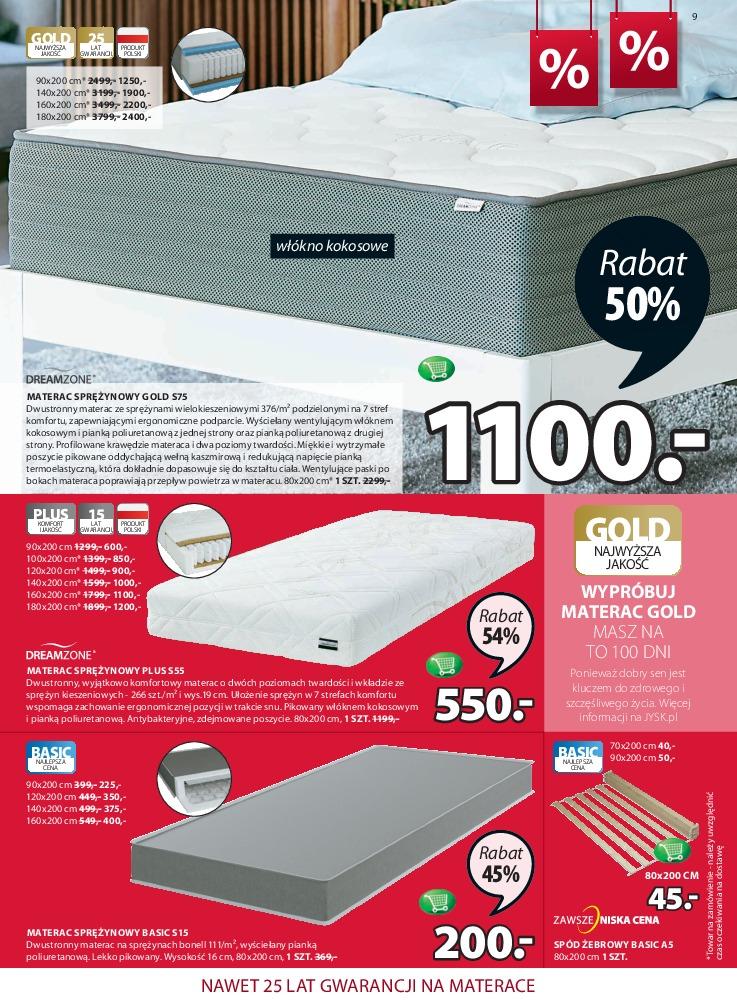 Gazetka promocyjna Jysk str. 9