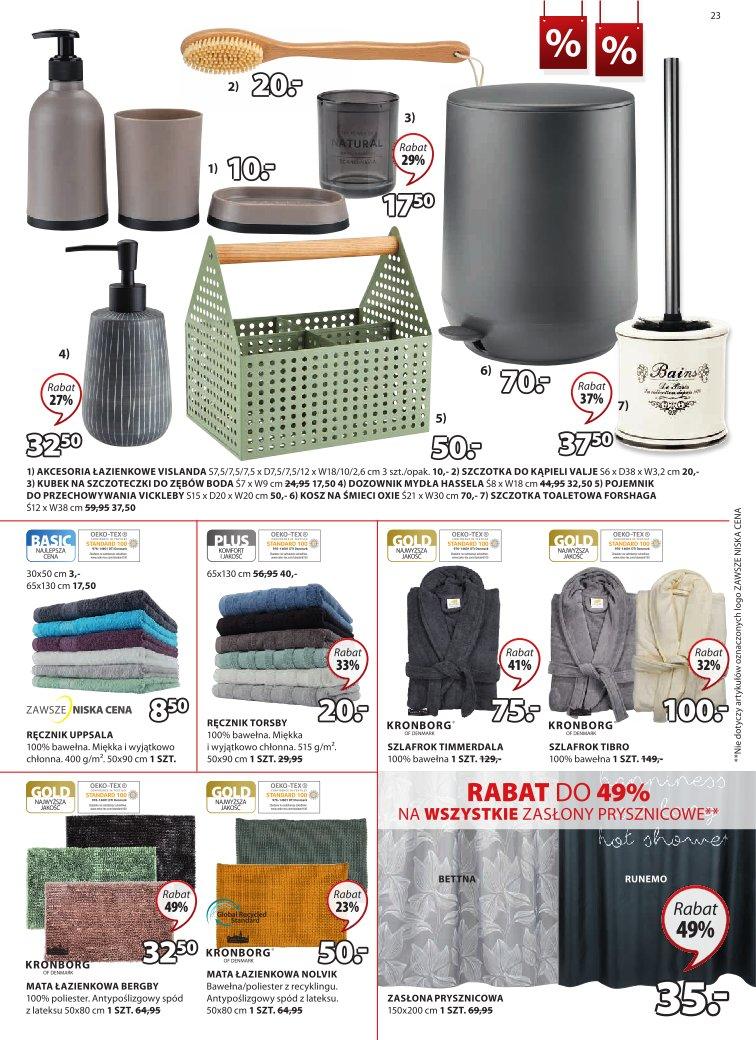 Gazetka promocyjna Jysk str. 23