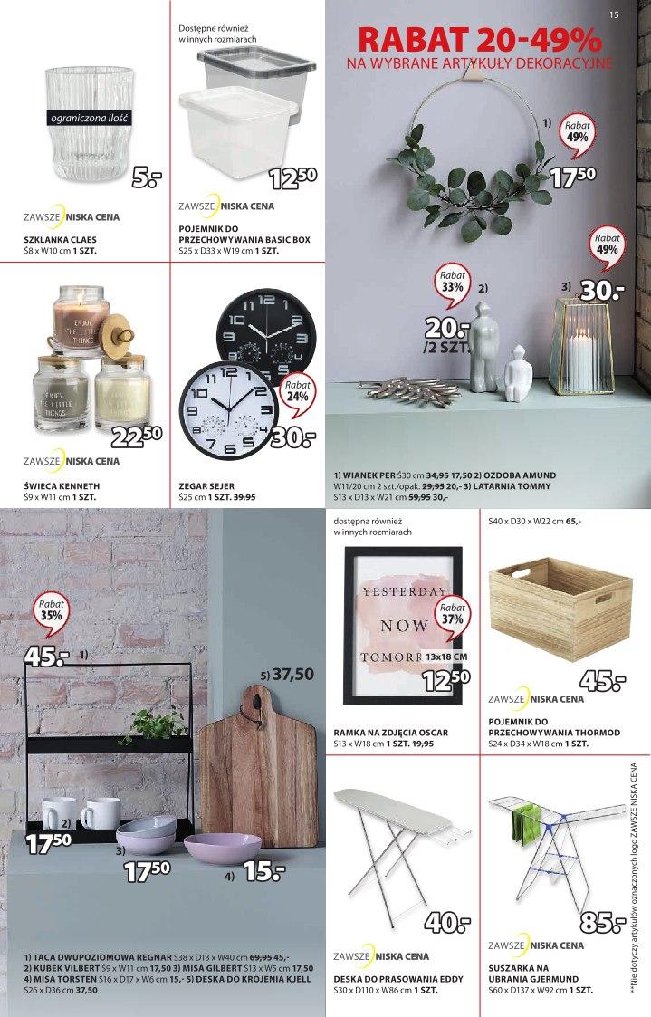 Gazetka promocyjna Jysk str. 15