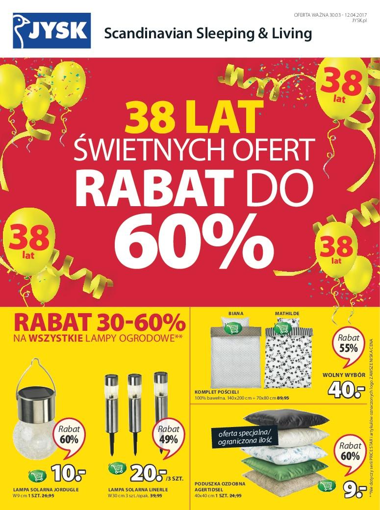 Gazetka promocyjna Jysk str. 1