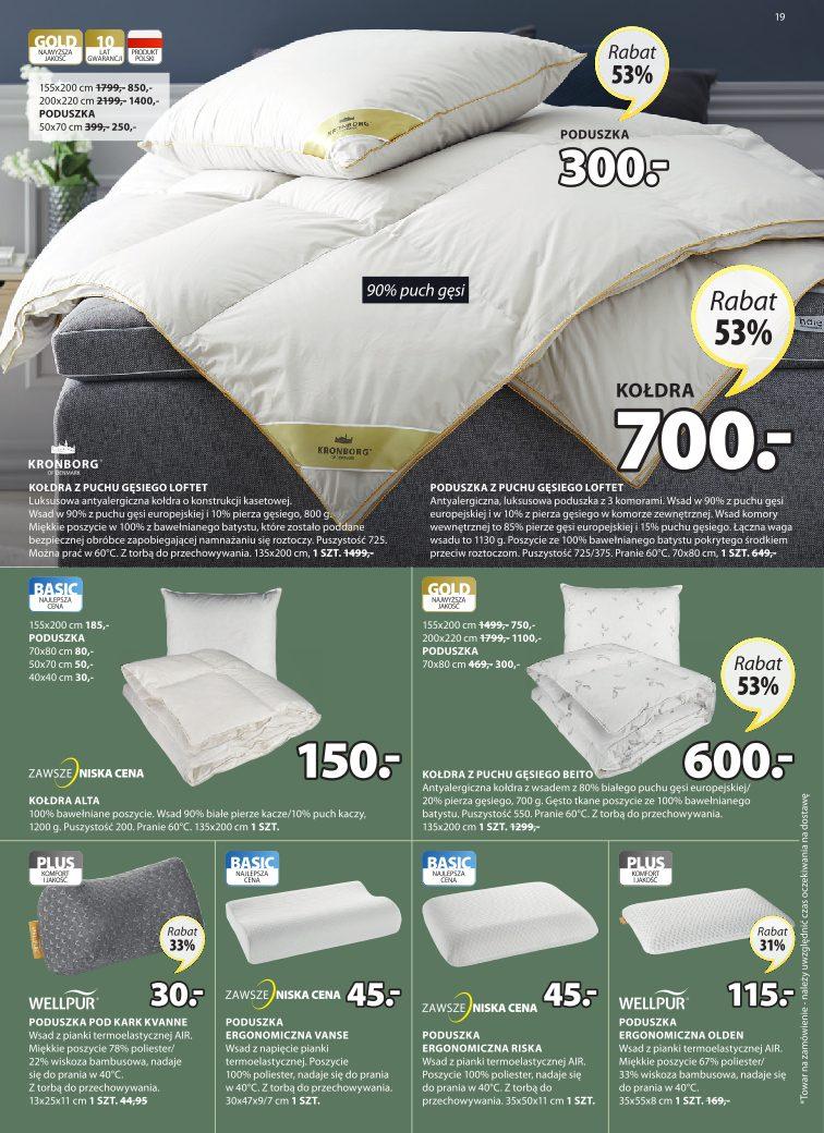 Gazetka promocyjna Jysk str. 19