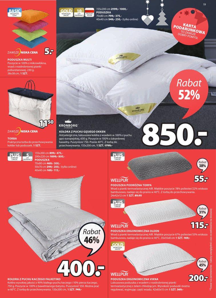 Gazetka promocyjna Jysk str. 19