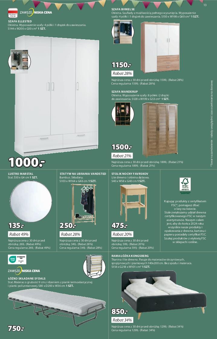 Gazetka promocyjna Jysk str. 13