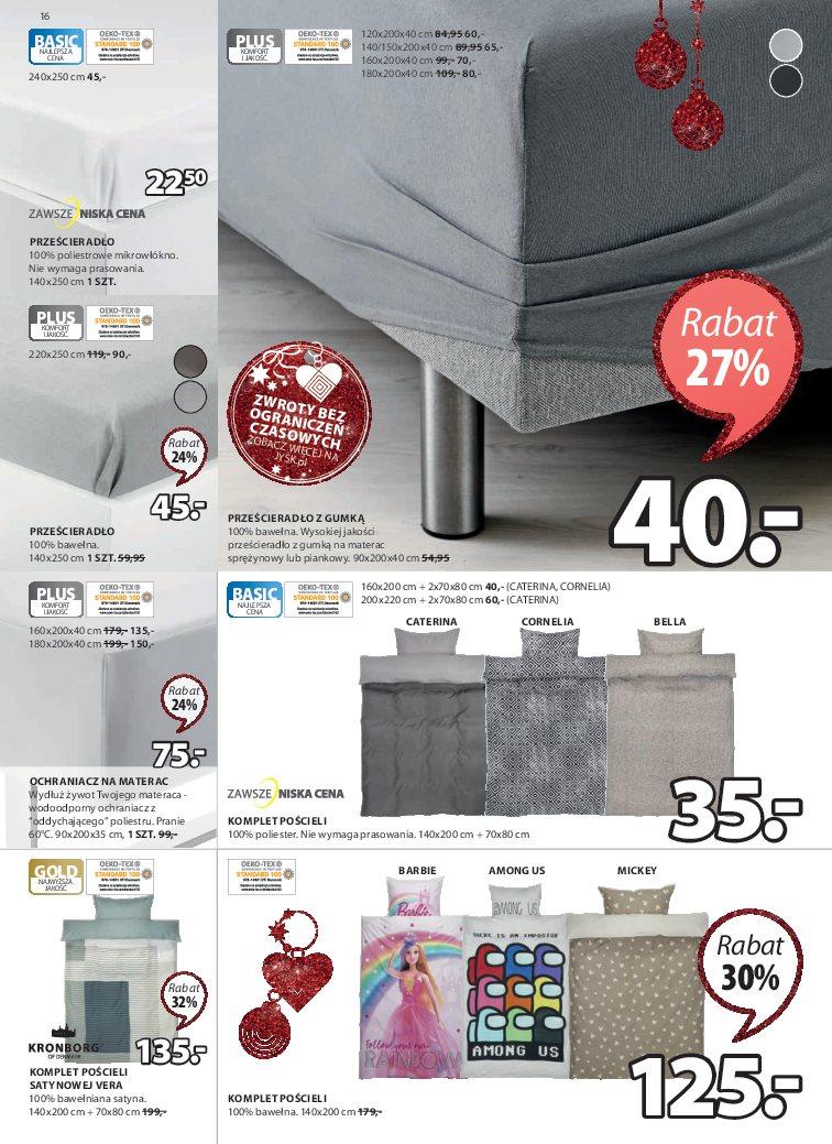 Gazetka promocyjna Jysk str. 16