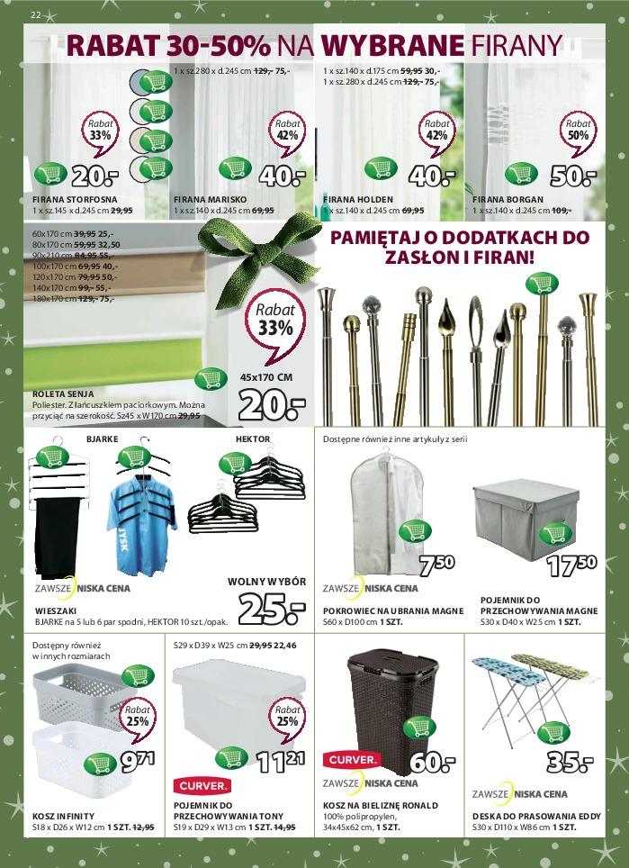 Gazetka promocyjna Jysk str. 22