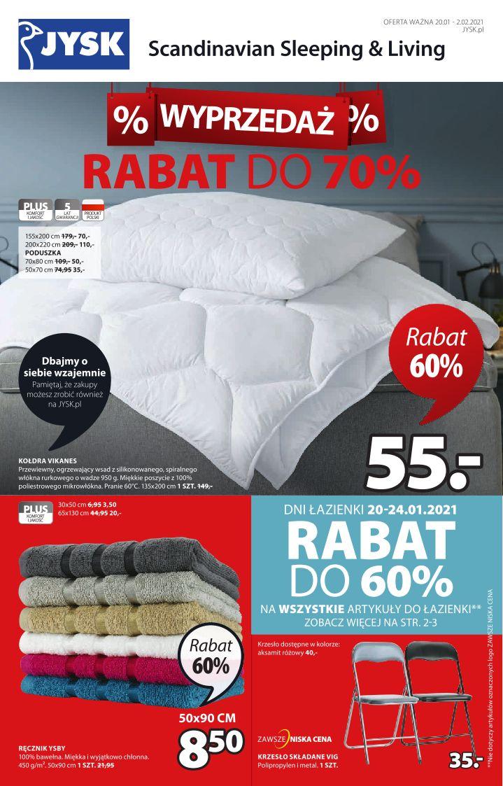 Gazetka promocyjna Jysk str. 1