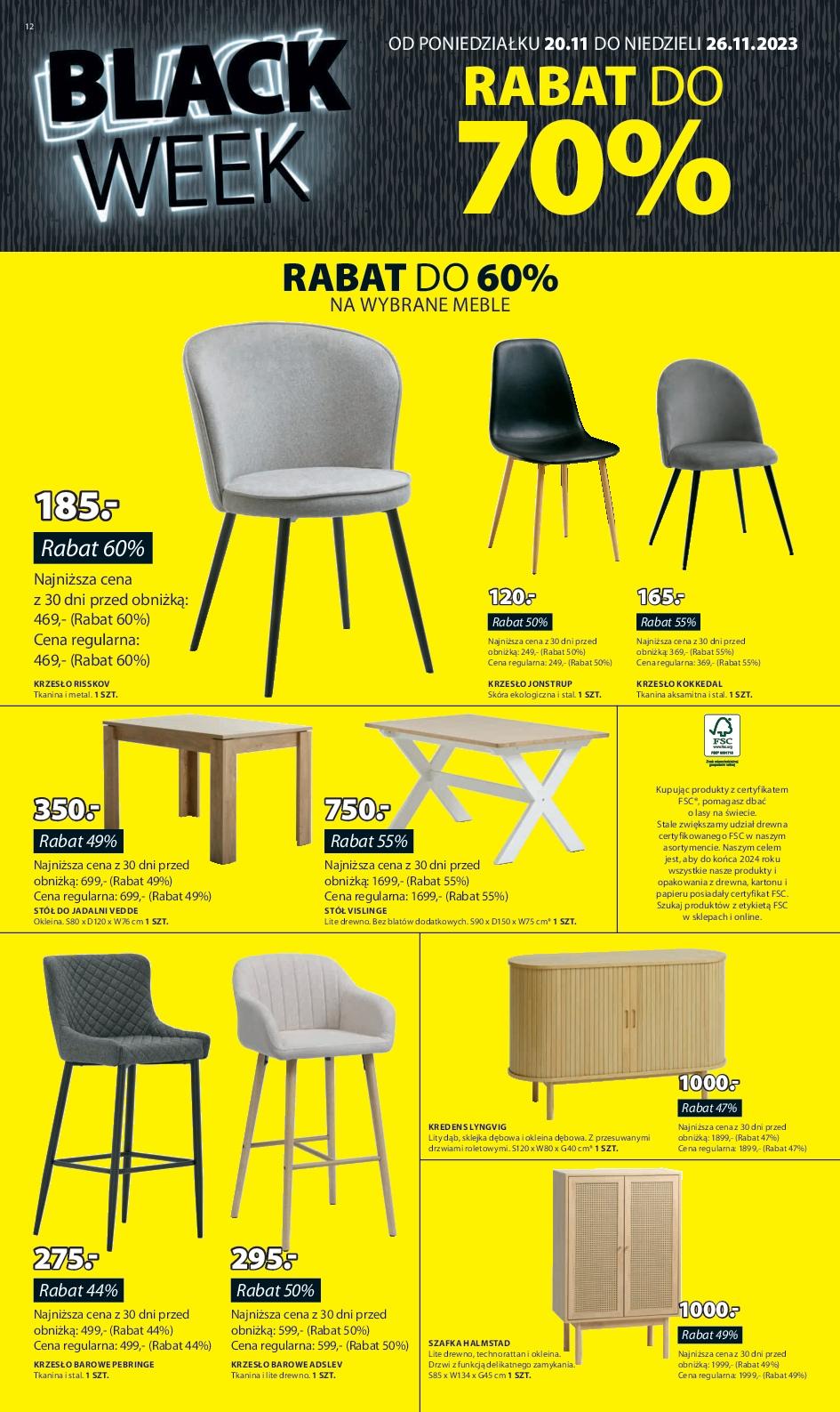 Gazetka promocyjna Jysk str. 12