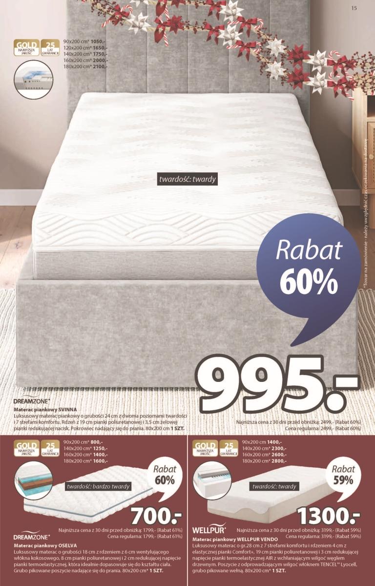 Gazetka promocyjna Jysk str. 15