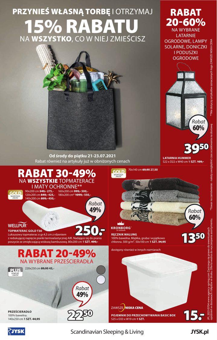 Gazetka promocyjna Jysk str. 16