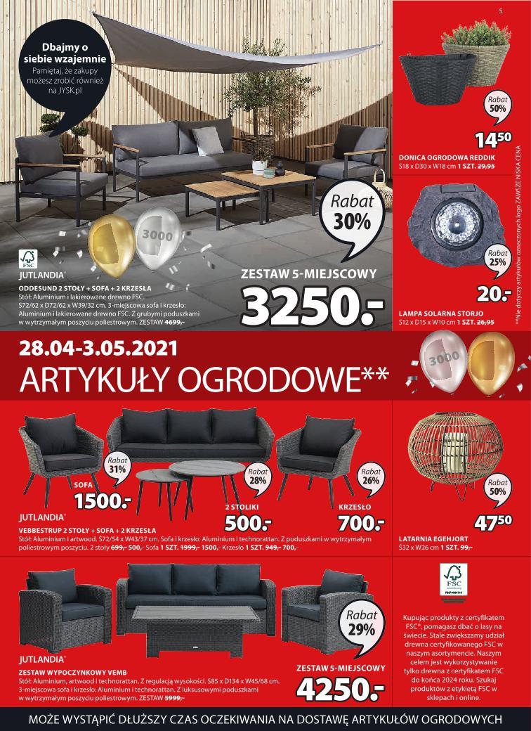 Gazetka promocyjna Jysk str. 5