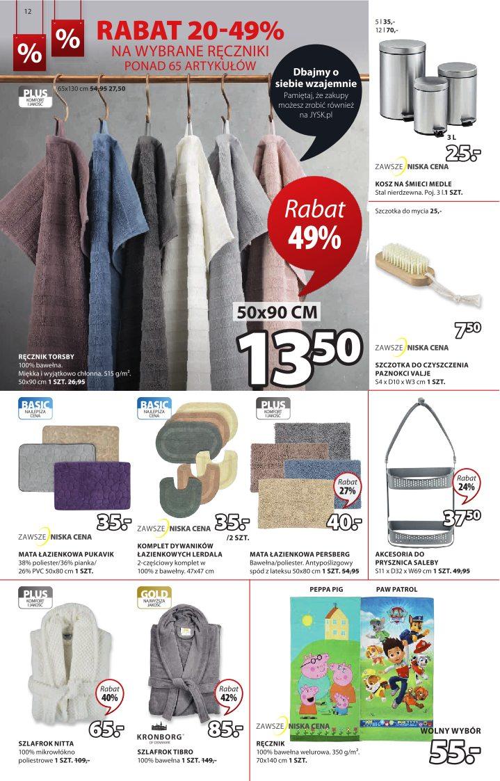 Gazetka promocyjna Jysk str. 12