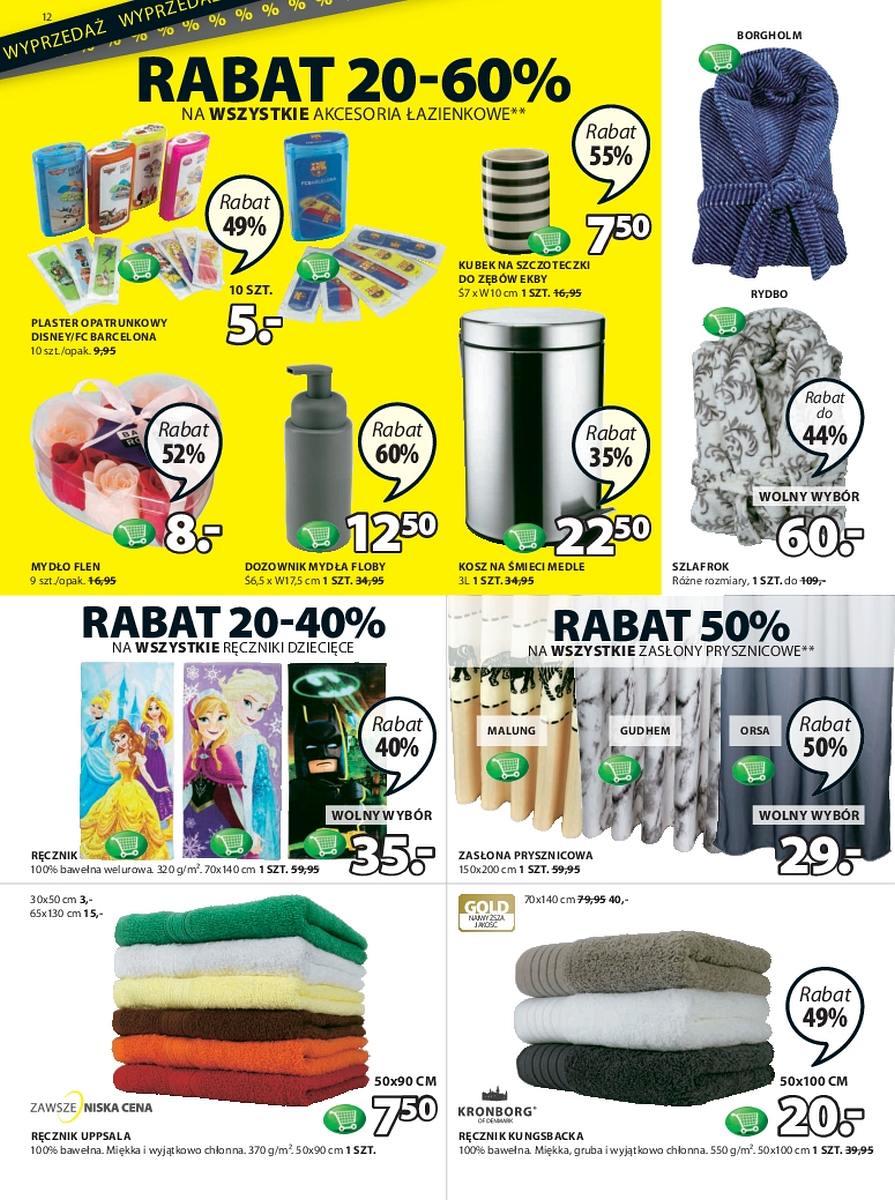 Gazetka promocyjna Jysk str. 12