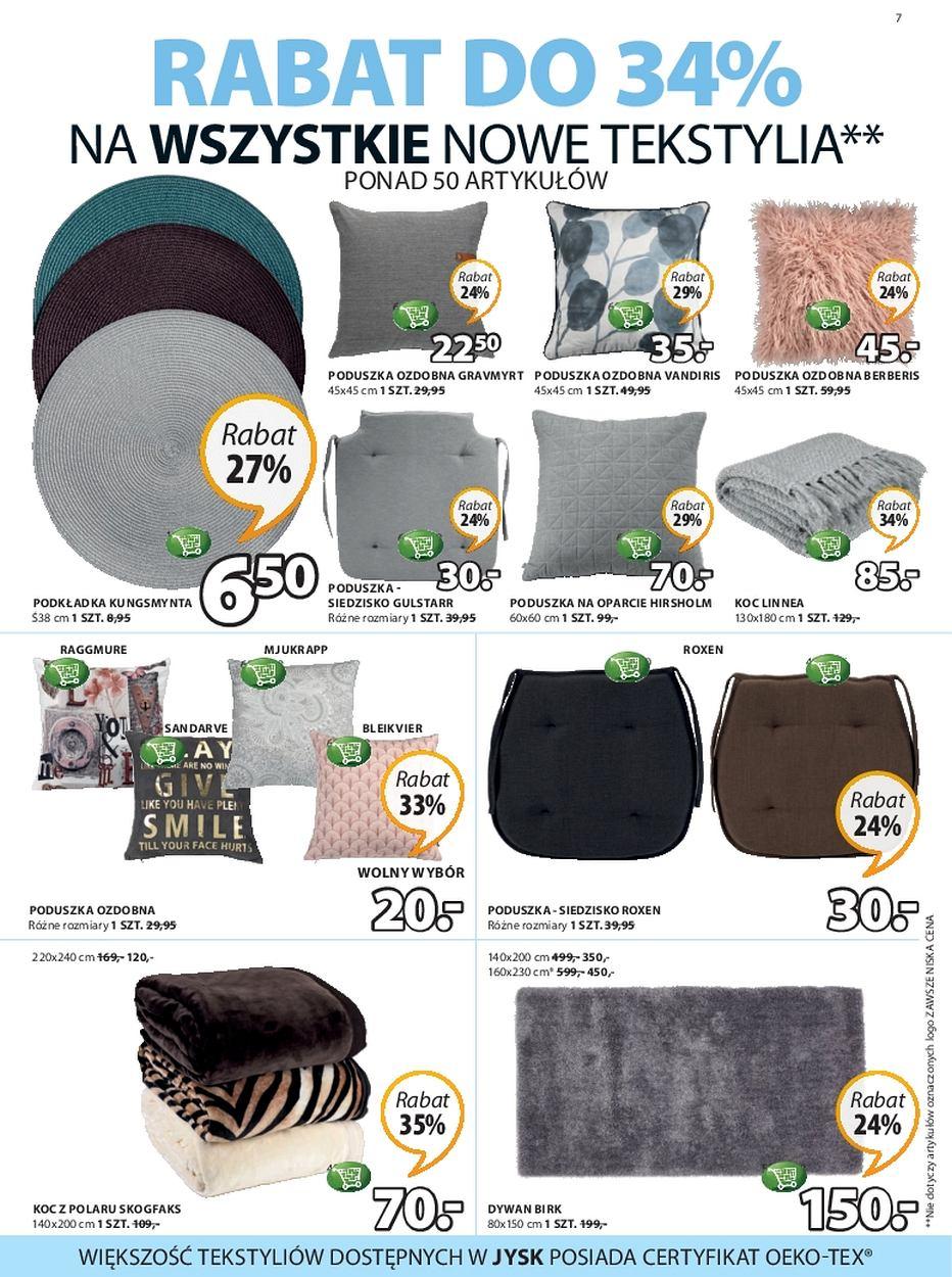 Gazetka promocyjna Jysk str. 7