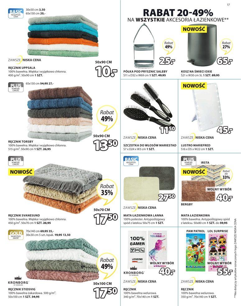 Gazetka promocyjna Jysk str. 17