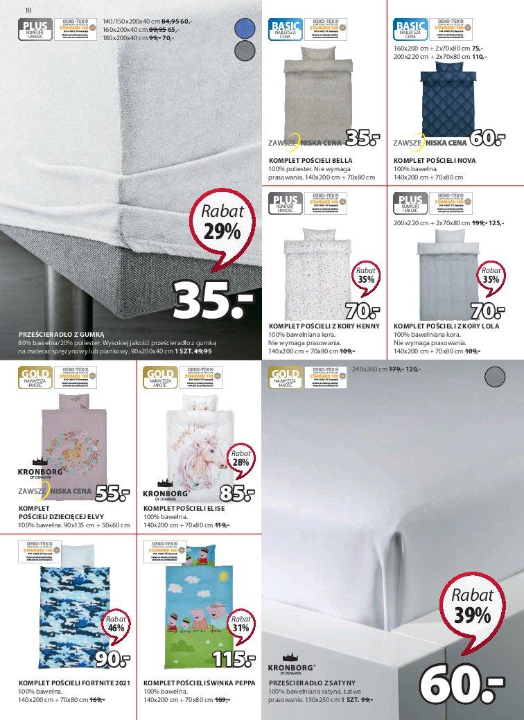 Gazetka promocyjna Jysk str. 18
