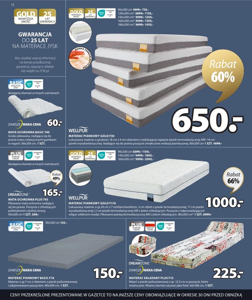 Gazetka promocyjna Jysk str. 12