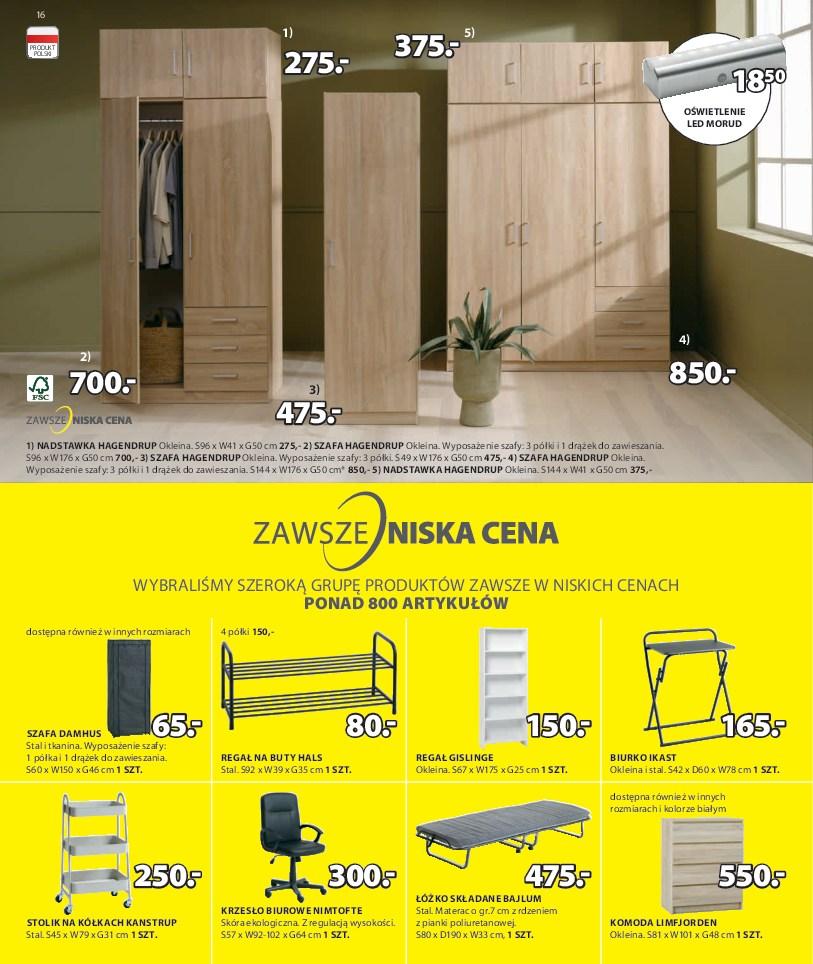 Gazetka promocyjna Jysk str. 16