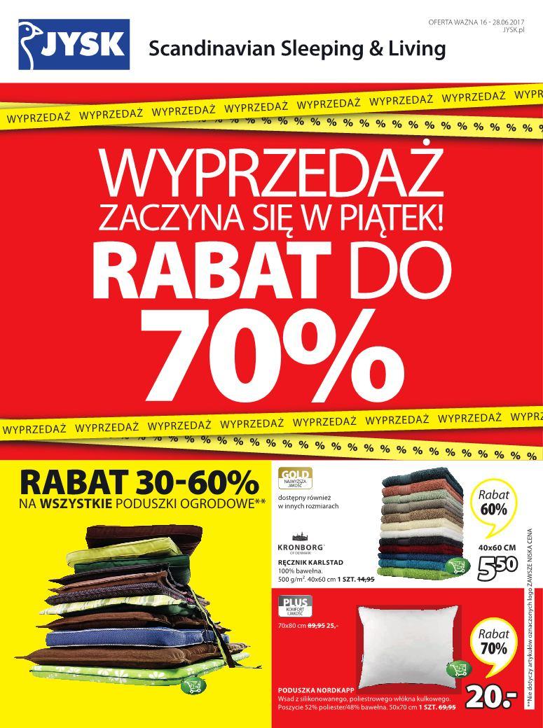 Gazetka promocyjna Jysk str. 1