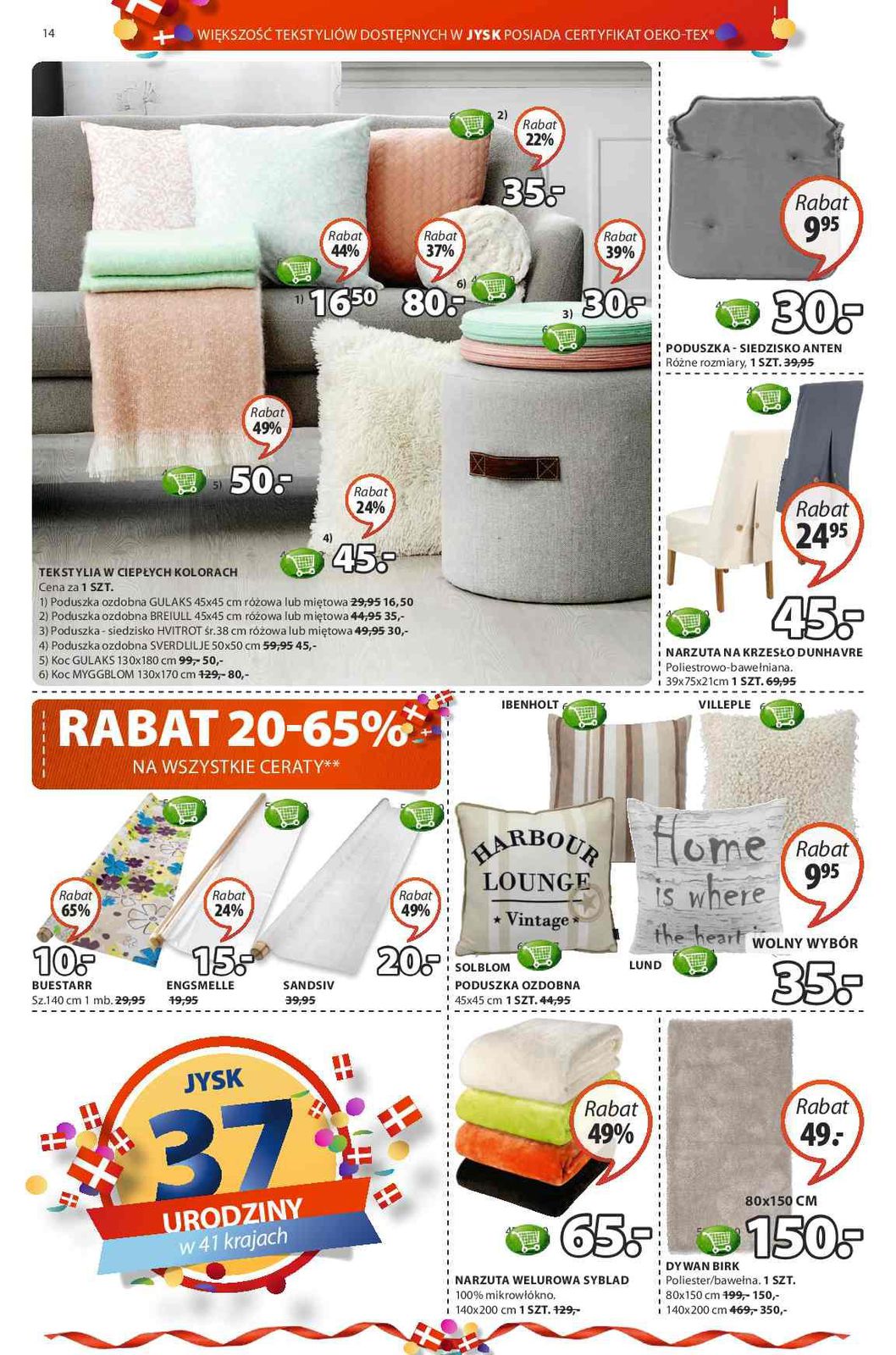 Gazetka promocyjna Jysk str. 14