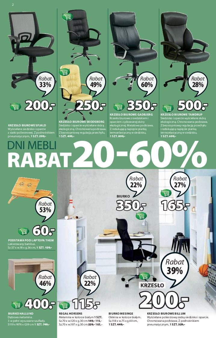 Gazetka promocyjna Jysk str. 2