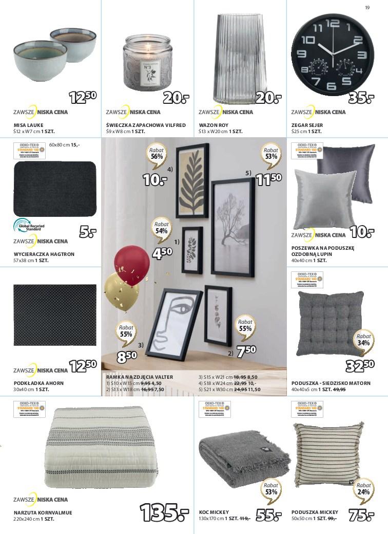 Gazetka promocyjna Jysk str. 19