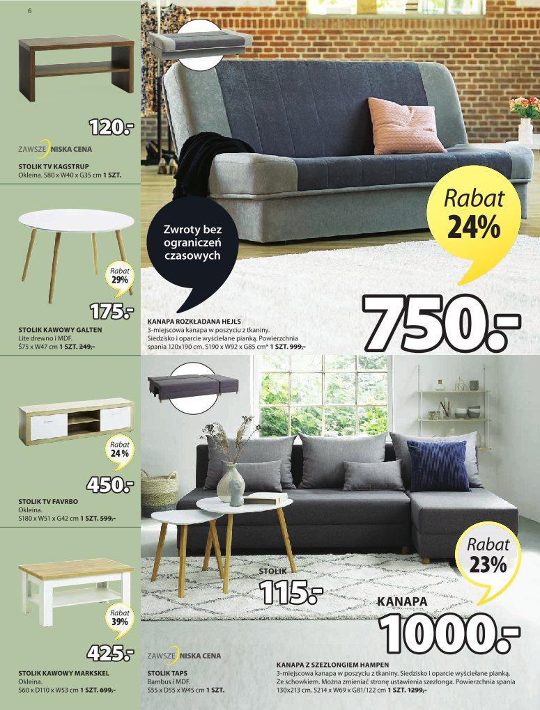 Gazetka promocyjna Jysk str. 6