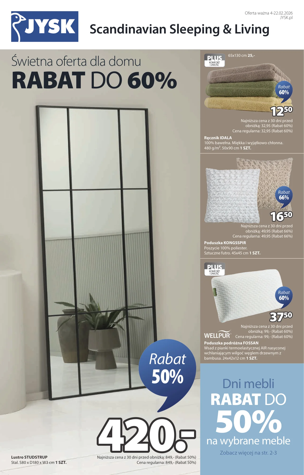 Gazetka promocyjna Jysk str. 2