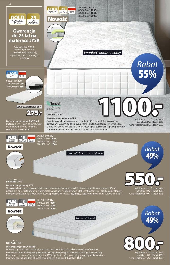 Gazetka promocyjna Jysk str. 12